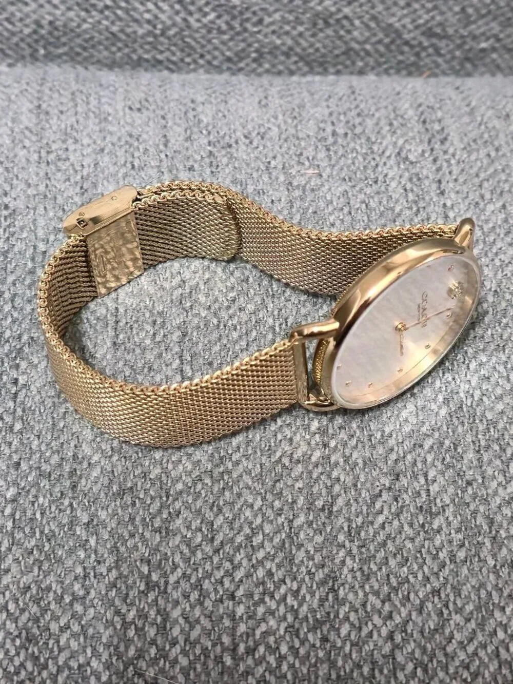 Coach upc stainless gold